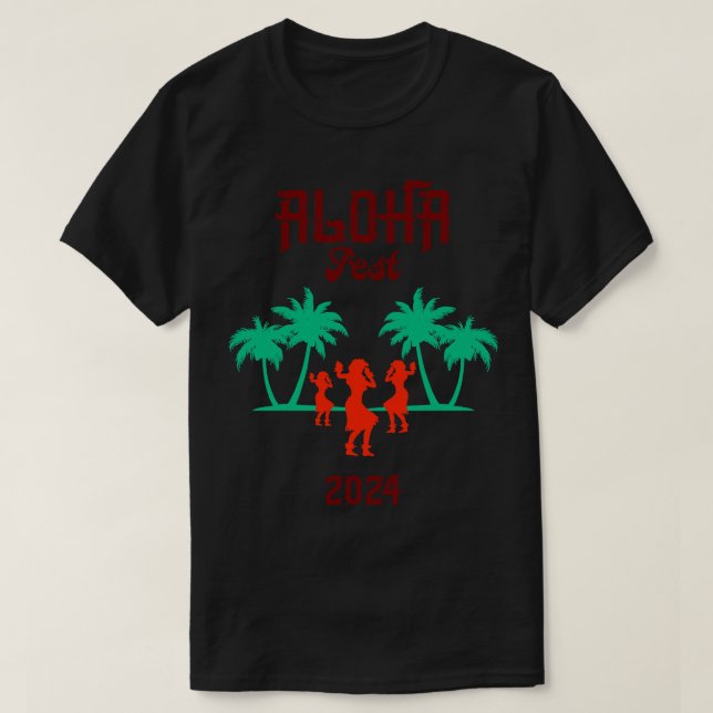 Aloha Fest 2024 TShirt 1 (Design vorne)