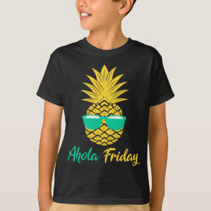 Aloha Freitag Ananas Geschenke Sommer Früchte Anan T-Shirt