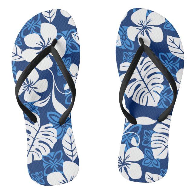 ALOHA FREITAG (BLAU) FLIP FLOPS (Fußbett)