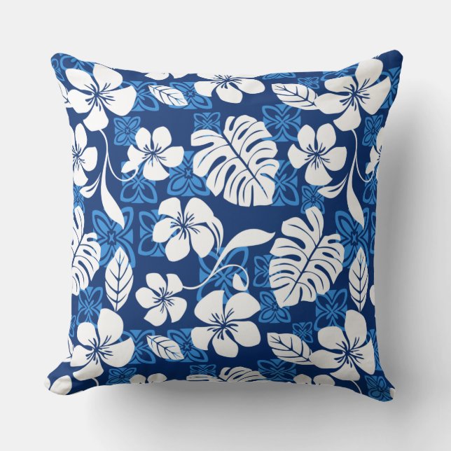 ALOHA FREITAG (BLAU) KISSEN (Vorderseite)