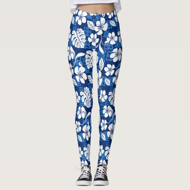 ALOHA FREITAG (BLAU) LEGGINGS (Vorderseite)