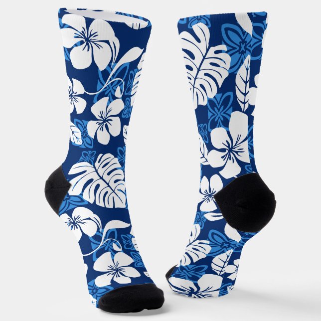 ALOHA FREITAG (BLAU) SOCKEN (Gewinkelt)