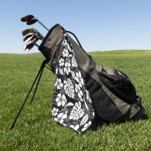 ALOHA FREITAG (SCHWARZ) GOLFHANDTUCH