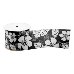 ALOHA FREITAG (SCHWARZ) SATINBAND