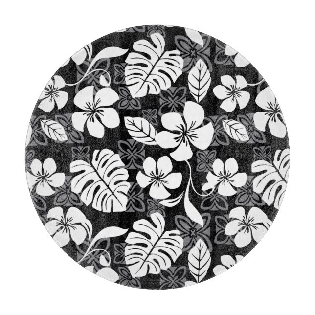 ALOHA FREITAG (SCHWARZ) SCHNEIDEBRETT (Vorderseite)