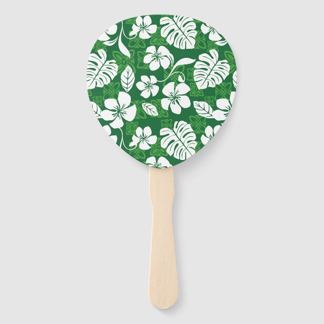 ALOHA FRIDAY (GRÜNE) FÄCHER (Rückseite)