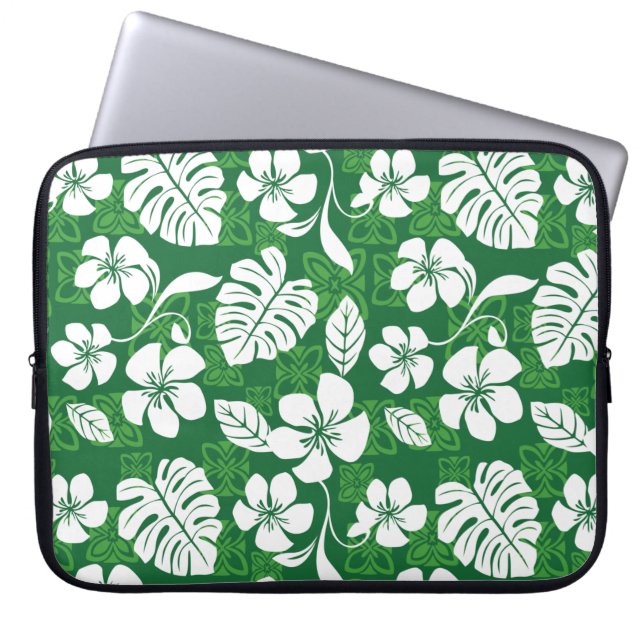 ALOHA FRIDAY (GRÜNE) LAPTOPSCHUTZHÜLLE (Vorderseite)