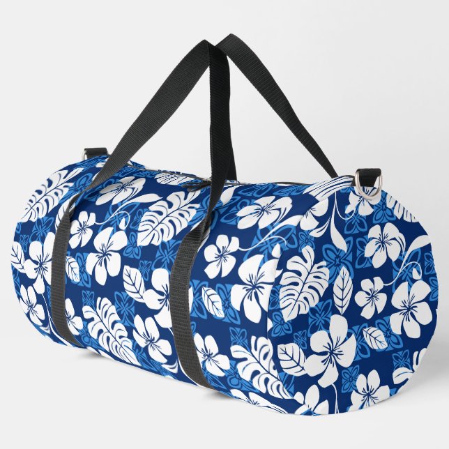 ALOHA FRIDAY PATTERN IN BLAU DUFFLE BAG (Linke Ecke)