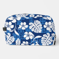 ALOHA FRIDAY PATTERN IN BLAU