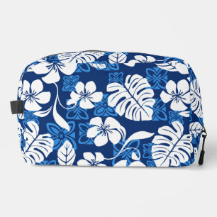 ALOHA FRIDAY PATTERN IN BLAU WASCHBEUTEL