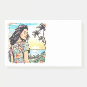 Aloha Girl Post-it Klebezettel