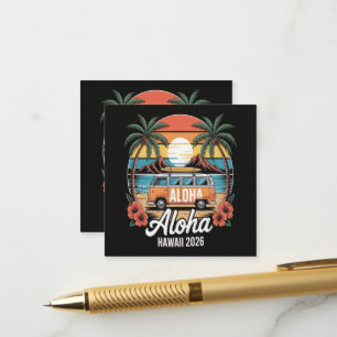 Aloha Hawaii 2026 Begleitkarte