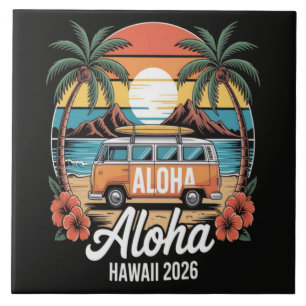 Aloha Hawaii 2026 Fliese