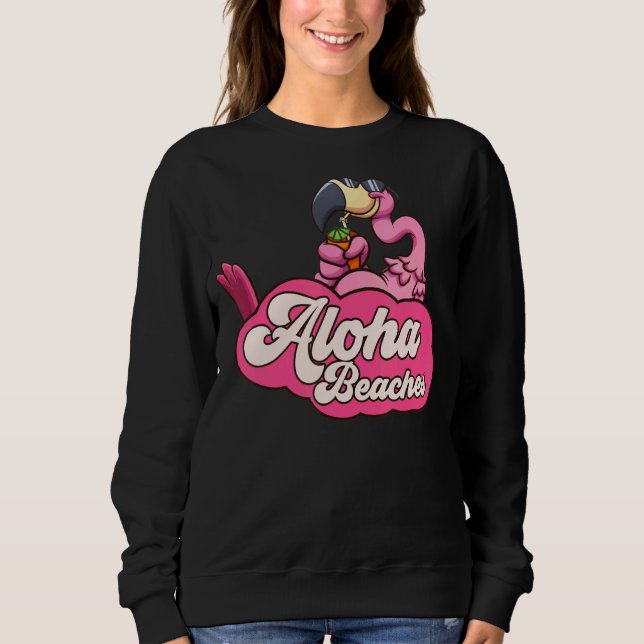 Aloha Hawaii Beach Hawaii Surfing Hawaii Sweatshirt (Vorderseite)