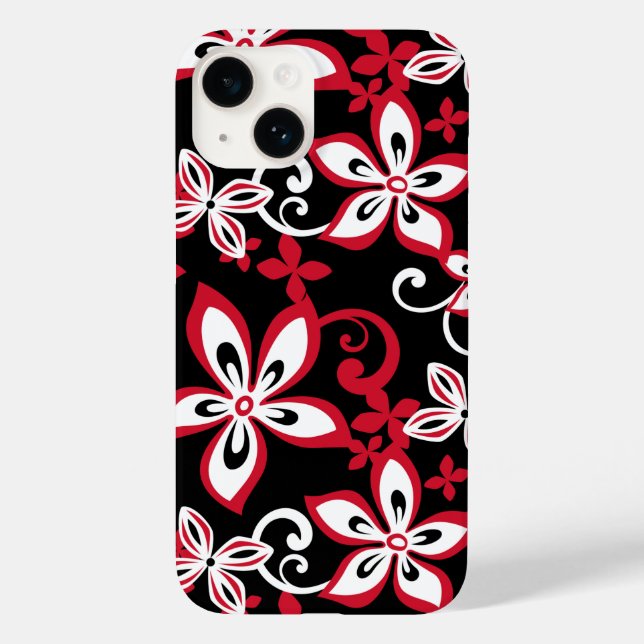ALOHA HAWAII (BLACK/RED) Fall Mate iPhone Case-Mate iPhone Hülle (Rückseite)