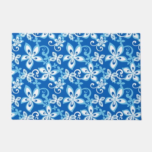 ALOHA HAWAII (BLUE x 2) Fußmatte (Vorderseite)