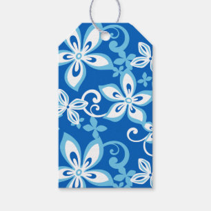 ALOHA HAWAII (BLUE x 2)) GIFT TAGS Geschenkanhänger