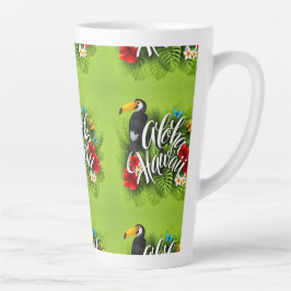 Aloha Hawaii-Blume Foliage Butterfells Gelb Milchtasse