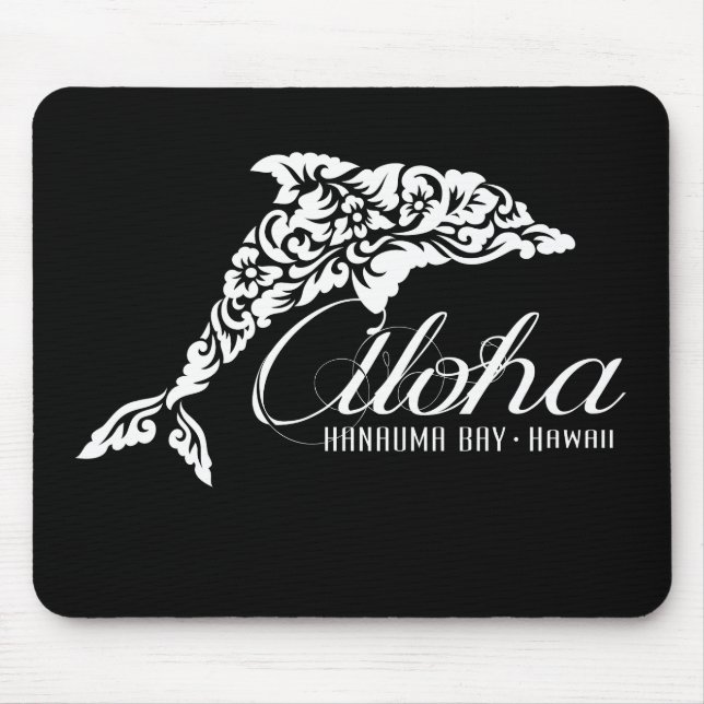Aloha Hawaii Dolphin Mousepad (Vorne)
