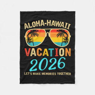 Aloha Hawaii Familienreise 2026 Erinnerungen schaf Fleecedecke