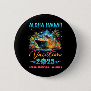 Aloha Hawaii Familienurlaub 2025 passendes Gruppen Button