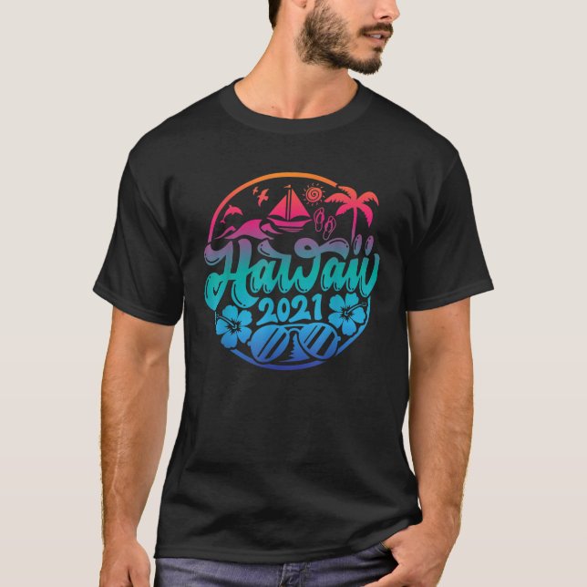 Aloha Hawaii Family Summer Vacation Beach Cruise S T-Shirt (Vorderseite)