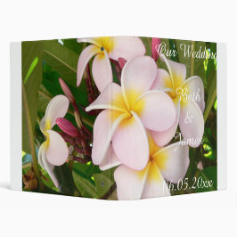 Aloha Hawaii-Frangipani Blüten Bridal Ludwig 2,5 Cm Ordner