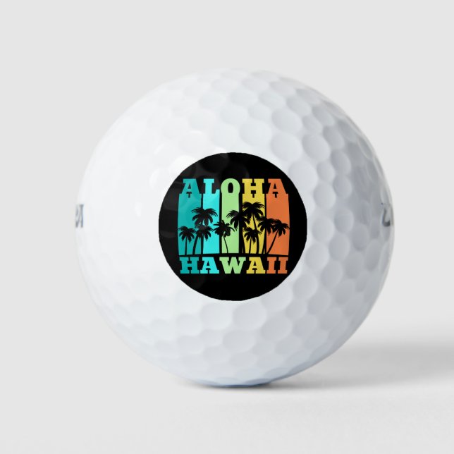 Aloha Hawaii Golfball (Vorderseite)