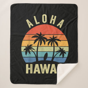 Aloha Hawaii Hawaiian Island Shirt Palm Beach Surf Sherpadecke