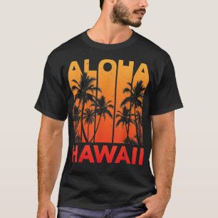 Aloha Hawaii Hawaiian Island T Shirt Vintag in den
