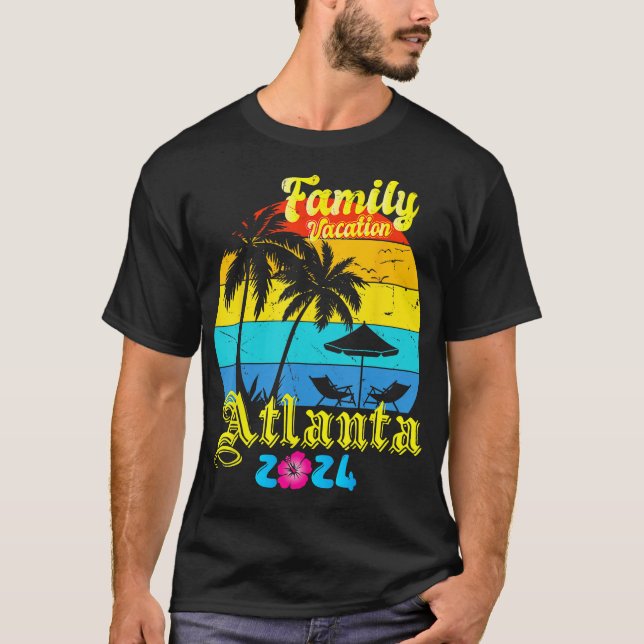 Aloha Hawaii Hawaiian Island Vacation Palm Trees B T-Shirt (Vorderseite)