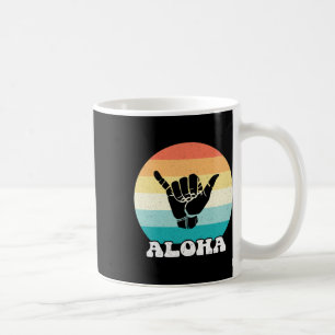 Aloha Hawaii Hawaiianische Insel Shaka-Handzeichen Kaffeetasse
