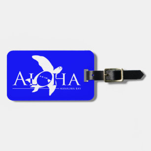 Aloha Hawaii-Insel-Schildkröte Gepäckanhänger