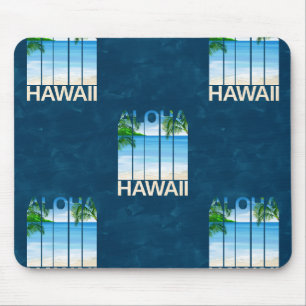 Aloha Hawaii Insel Sommerinseln Mousepad