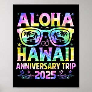 Aloha Hawaii Jubiläumsreise 2025 Paarmatching Poster