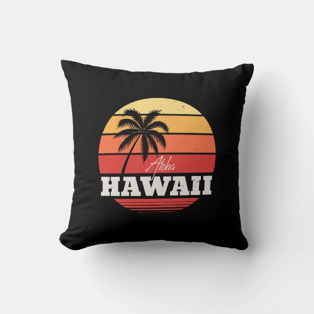 Aloha Hawaii Kissen (Vorderseite)