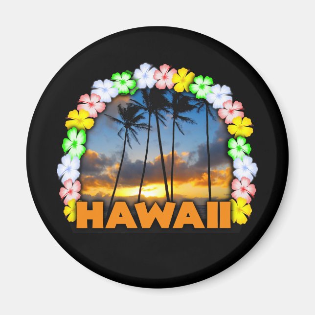 Aloha Hawaii Magnet (Vorne)