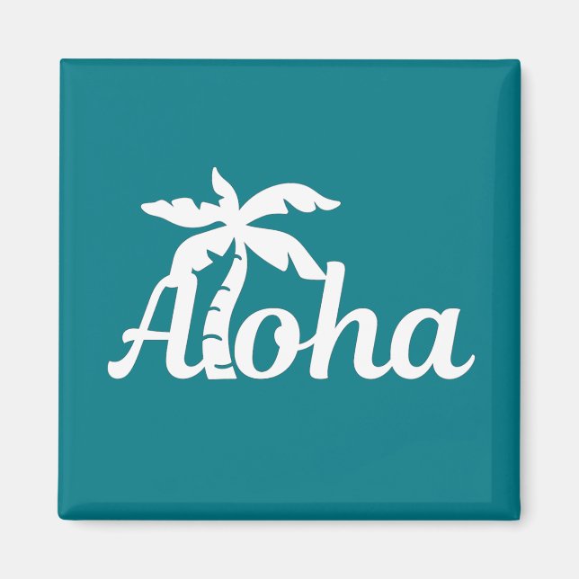 Aloha Hawaii Magnet (Vorne)