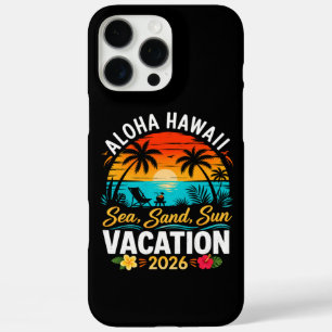 Aloha Hawaii Meer Sand Sonne 2026 iPhone 16 Pro Max Hülle