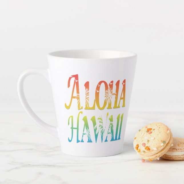 Aloha Hawaii Milchtasse (Beispiel)