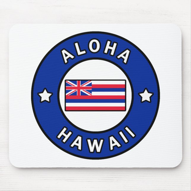 Aloha Hawaii Mousepad (Vorne)