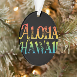 Aloha Hawaii Ornament