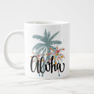 Aloha Hawaii Palm Tree Hawaiian Island Tasse