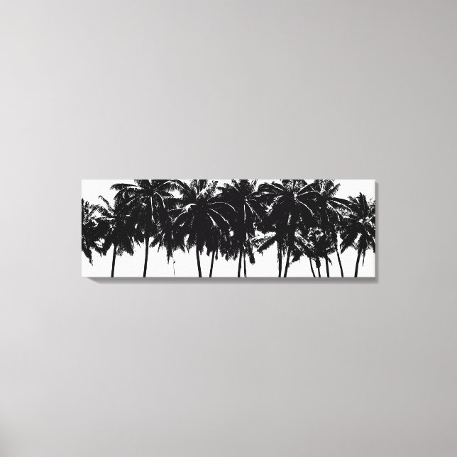 Aloha Hawaii Palm Trees Tropics Travel Leinwanddruck (Vorderseite)