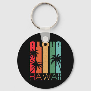 Aloha Hawaii Palme Tropisch Hawaiianische Insel Lo Schlüsselanhänger