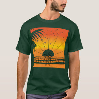 Aloha Hawaii Palmvögel Sonne lustig T-Shirt