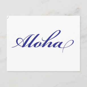 Aloha Hawaii Postkarte