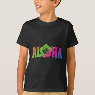 Aloha Hawaii Reise Sommerurlaub Frauen Mädchen Str T-Shirt