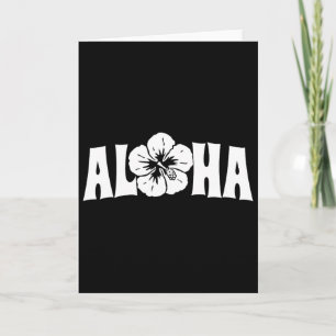 Aloha Hawaii Reise Sommerurlaub Mädchen Frauen Str Karte