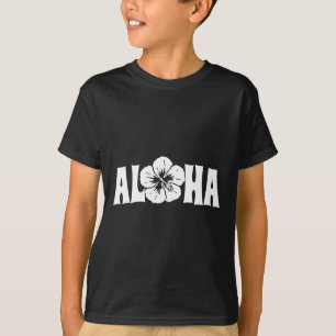 Aloha Hawaii Reise Sommerurlaub Mädchen Frauen Str T-Shirt